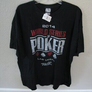 WPT WORLD SERIES OF POKER 2014 TEE SHIRT